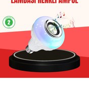 Resim TeknomAVM Akıllı LED Ampul – E27 Uyumlu ve Müzik Çalarlı Tasarım 