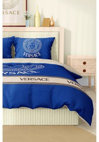 Resim Marka Nevresim Takımı Çift Kişilik Pamuklu Saten Kumaş 6 Parça 3d Dijital Baskı Duvet Cover Set Model No:103 Renkli 