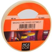 Resim Picador 12 Mm X 40 Mt Maskeleme Bandı Kp-002 3'Lü 