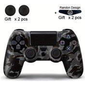 Resim Gaojunshop01 Gripli Ps4 Kumanda Kılıfı Gray Camo - Kaymaz, Çizilmeye Dayanıklı 