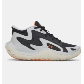 Resim Under Armour Gri Renkli Erkek Çocuk Ua Gs Jet '25 Basketbol Ayakkabısı Dayanıklı ve Konforlu 6001587-014 