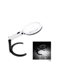 Resim 10 Led Işıklı Plastik Gövdeli Ayarlanabilir Ayaklı Büyüteç 