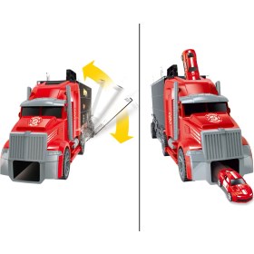 Resim MEGA Taşınabilir Kamyonlu İtfaiye Seti 666-03G 