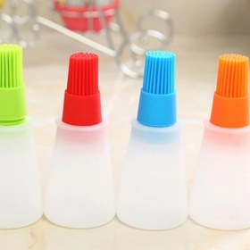 Resim Escova Silikon Hazneli Yumurta ve Sos Fırçası 