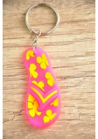 Resim Hdmarketim Sevimli Flip Flop Terlik Figürlü Anahtarlık 5974 