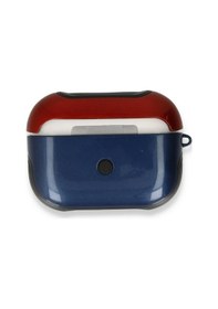 Resim Newface Apple Uyumlu AirPods 3 3.nesil 3in1 Kılıf - Lacivert-kırmızı 