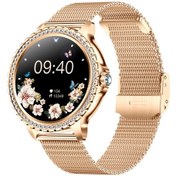 Resim Geeroyoo JZR-GY Ip67 Bluetooth 5.0 Takipçi 1.32 " Smartwatch Altın Akıllı Saat (İthalatçı Garantili) 