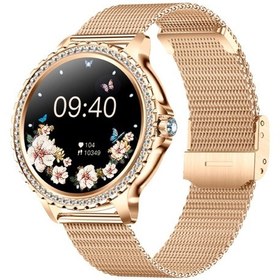 Resim Geeroyoo JZR-GY Ip67 Bluetooth 5.0 Takipçi 1.32 " Smartwatch Altın Akıllı Saat (İthalatçı Garantili) 