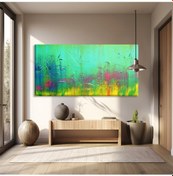 Resim Baharın Renk Valsi Kanvas Tablo 