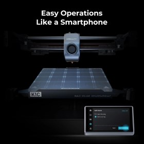 Resim Creality K1C 3D Yazıcı Yüksek Hızlı 600MM/S, Al Kameralı 3D Yazıcı, Karbon Fiber 3D Baskıya Uygun, Tıkanma Önleyici Ekstruder, Hızlı Değiştirilebilen Tri-Metal Nozul, Soğutma Üçlü 
