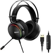 Resim TBSProjects Tronsmart Glary 7.1 Mikrofonlu Rgb Oyuncu Kulaklığı, Siyah 
