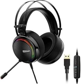Resim TBSProjects Tronsmart Glary 7.1 Mikrofonlu Rgb Oyuncu Kulaklığı, Siyah 