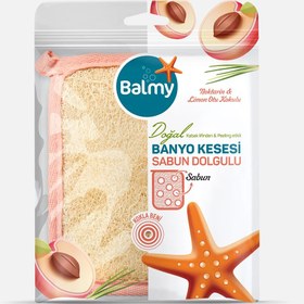 Resim Balmy Doğal Sabun Dolgulu Banyo Kesesi 