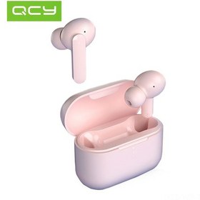 Resim Yaozixa Qcy T11 Pembe Bluetooth Kulaklık: 7mm Sürücü, 4 Mikrofon Gürültü Engelleme, 600mah Batarya, Dokunmatik Kontrol T11 