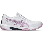 Resim Asics GEL-ROCKET 11 Kadın Beyaz-Mavi Voleybol Ayakkabısı 1072A093-105 