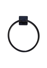 Resim PLATİN BLACK SERİSİ YUVARLAK HAVLULUK Siyah 