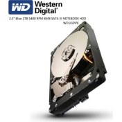 Resim Wd 2.5 Blue 1Tb 5400 Rpm 8Mb Sata3 Notebook Hdd Wd10Jpvx 