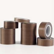 Resim Yüksek Sıcaklığa Dayanıklı Yapışkan Bant 260° - Çanta Mühürleme Makineleri için 0.33cm Kalınlığında Ağır Hizmet Tipi Kumaş Bant, Atölyeler & Yüksek Sıcaklık Uygulamaları için Aşınma ve Kimyasallara Dirençli Endüstriyel Güçlü Ambalaj Bandı, Atölye Gereçleri, Pürüzsüz Doku, Sağlam Yapı 