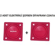 Resim Kare Şofben Diyafram Conta Elektrikli Şofben Contası 2 Adet 