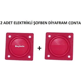 Resim Kare Şofben Diyafram Conta Elektrikli Şofben Contası 2 Adet 