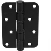 Resim System Mat Siyah 10 cm 3 mm Yönsüz 4 Bilyalı Menteşe (SH101 AL6 ) 