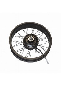 Resim Ape Ryder Bonobo Elektirkli Bisiklet Orijinal Arka Jant Ve Motor Fişli Siyah 