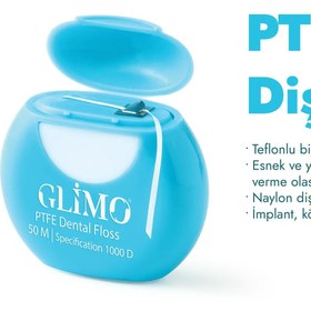 Resim Glimo PFTE Dental Floss Diş İpi 50m 