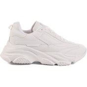 Resim WALKWAY Beyaz Bağcıklı Kadın Sneaker DRK171 G 