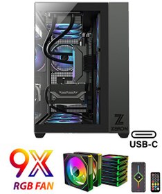 Resim Zeiron GTA-VI X32 Black Ryzen 7 5700X 32GB RAM 1TB M.2 NVMe SSD 8GB GDDR7 RTX5060 Premium Masaüstü Bilgisayar 