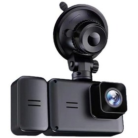 Resim Trendooze Springsun Wıfı Araba Kaydedici Ön Ve Arka İç 3 Kanal Arabalar İçin 1080p 3 Yol Gece Görüşlü G-sensör Döngü Kaydı Park Monitörü Fv 