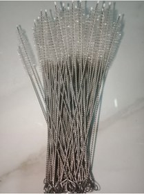 Resim HANK TİCARET 2 li Pipet Fırçası /Huni Fırçası /Düdük Fırçası Seti Hijyen İçin İdeal- 20 cm, 