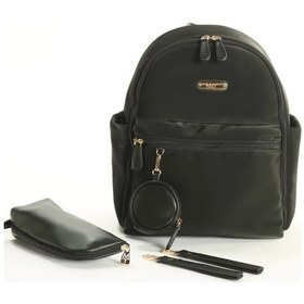 Resim M&y Diamond Anne Bebek Bakım Sırt Çantası 7345 Siyah 001 