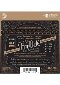 Resim D'addario Ej50 Pro-arte Hard Tension Klasik Gitar Teli 