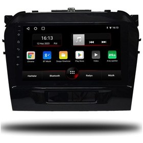 Resim Avaydel Suzuki Vitara Android Carplay Multimedya 2015-2022 8GB RAM + 128GB Hafıza + 4 Çekirdek 