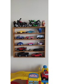 Resim Miniş Stand Oyuncak Rafları Altın 