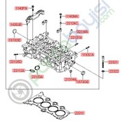 Resim Silindir Kapağı Kia Rio Orjinal | 405W42Bs00 