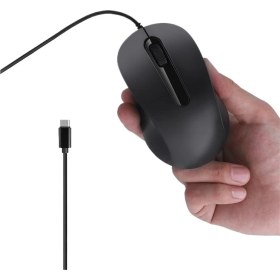 Resim Fsfyb Typec Kablolu Fare Sessiz Cep Telefonu Dizüstü Tablet MacBook Air Pro Bilgisayar Faresi (Yurt Dışından) 