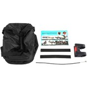 Resim Didadodo Su Spor Bisiklet Sepeti - Çıkarılabilir, Su Geçirmez, Evcil Hayvan Taşıma Çantası Siyah, Ergonomik Tasarım Siyah 