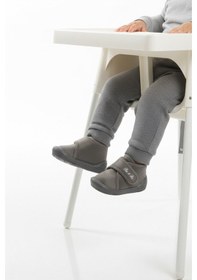 Resim Ayakmod Gri Süet Cırtlı Bebek Panduf Ba&ba 058989 B Gri 