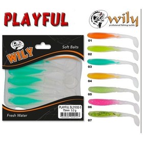 Resim Wily Playful Silikon Yem 3.2 G 75 Mm (324694402) 