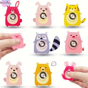 Resim 15/30 adet Sevimli Hayvan Fidget Spinners - Dayanıklı Plastik Dayanıklı Dönen Oyuncaklar Çocuklar İçin, Karışık Renkler ve Tasarımlar (Ayılar, Kediler, Tavşanlar) - Parti Hediyeleri, Sınıf Ödülleri, Doğum Günü Hediyeleri Cadılar Bayramı, Paskalya, Karnaval, Şükran Günü, Noel, Fidget Spinner Oyuncak, Sınıf Ödülleri, Eğlenceli Tasarım, Pürüzsüz Döndürme Mekanizması 