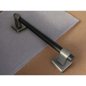 Resim Koldoor Dem Mat Skoç Füme Siyah AP263 Çekme Kapı Kolu Sürgülü Çekme Kol 25 cm 1 Adet 