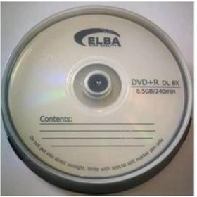 Resim Elba DVD-R 4.7 GB-120 Min 16 X Printable DVD-R Shrink 
