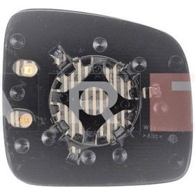 Resim Ayna Camı Volkswagen Transporter T5 Caddy 2003-2009 Isıtmalı Kör Noktalı Sol 
