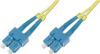 Resim BC-FO-9SCSC-02 Beek SC-SC Fiber Optik Patch Kablo, 2 metre, Singlemode, Duplex, 9/125, OS 2 3.0mm, LSZH 