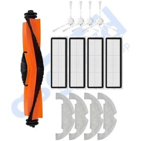 Resim Xiaomi Mop 2 Ultra X10 Uyumlu 1 Ana Fırça 4 Yan Fırça 4 Filtre 4 Mop Pkt-iasgf0001308 