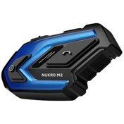 Resim Nukrotech Nukro M2 Profesyonel Kask İnterkom Mavi 