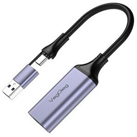 Resim VegGieg 1080P 60Hz HDMI Video Capture Card USB 3.0 ve Type-C Görüntü Yakalama Kartı Z632 