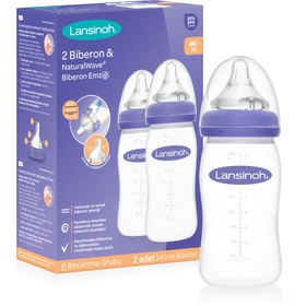 Resim Natural Wave Biberon 2li 240ml 
