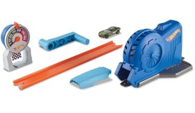 Resim Hot Wheels Track Builder Fırlatıcılı Yarış Seti FLL02 
